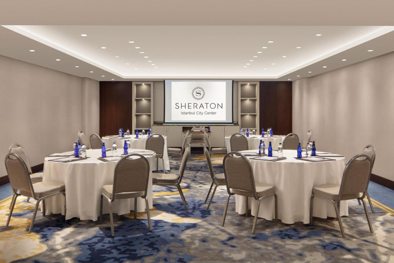Sheraton Istanbul City Center Istambul Exterior foto