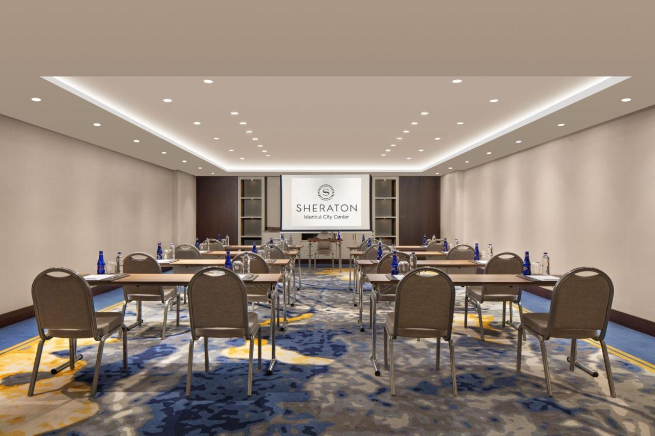Sheraton Istanbul City Center Istambul Exterior foto