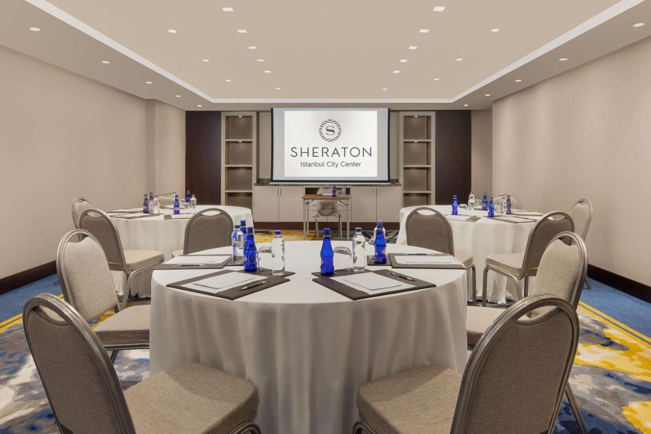 Sheraton Istanbul City Center Istambul Exterior foto