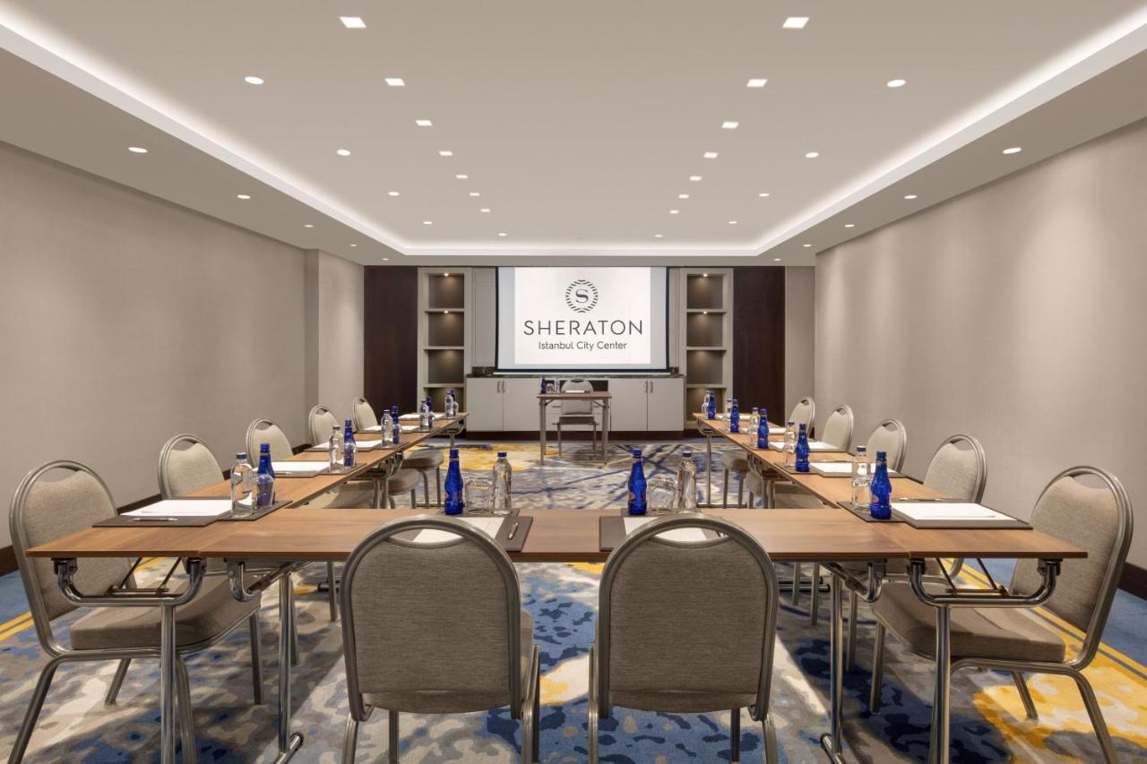 Sheraton Istanbul City Center Istambul Exterior foto