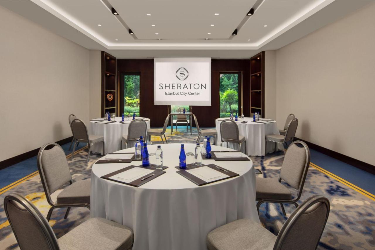 Sheraton Istanbul City Center Istambul Exterior foto