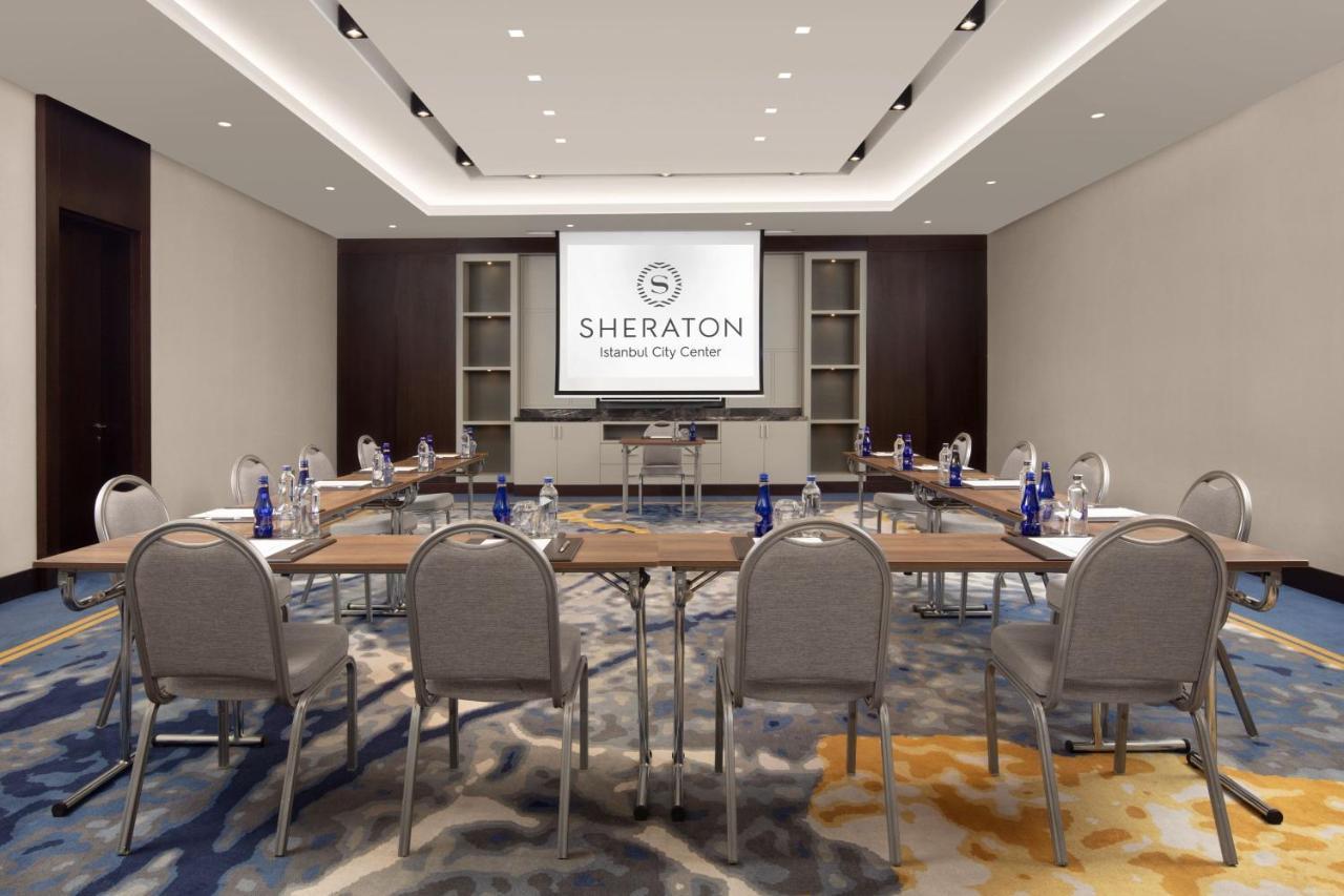 Sheraton Istanbul City Center Istambul Exterior foto