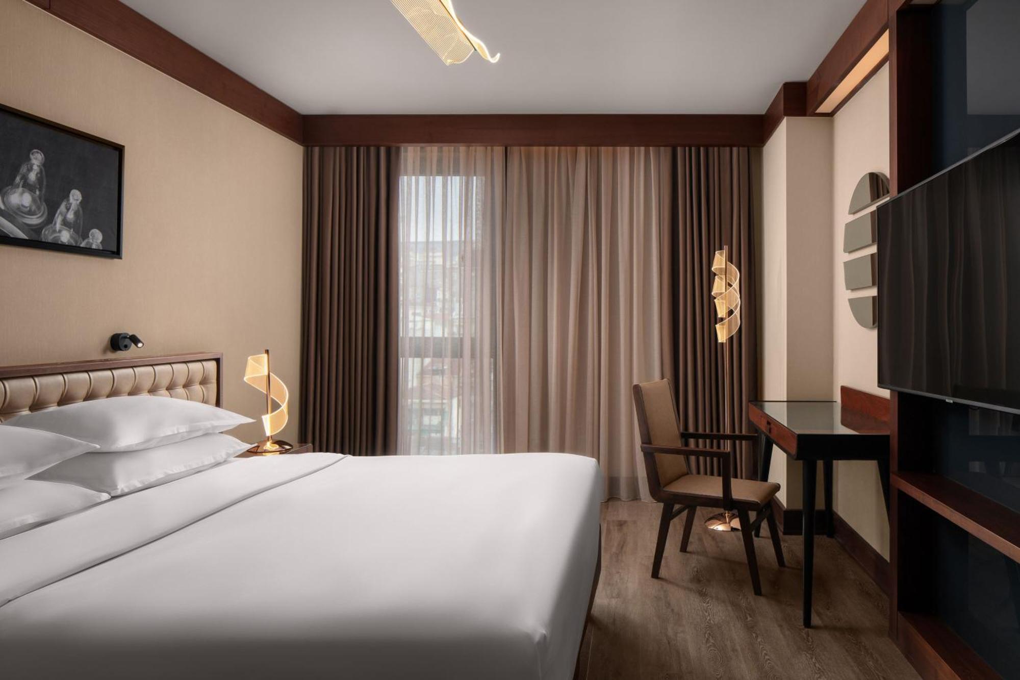 Sheraton Istanbul City Center Istambul Exterior foto